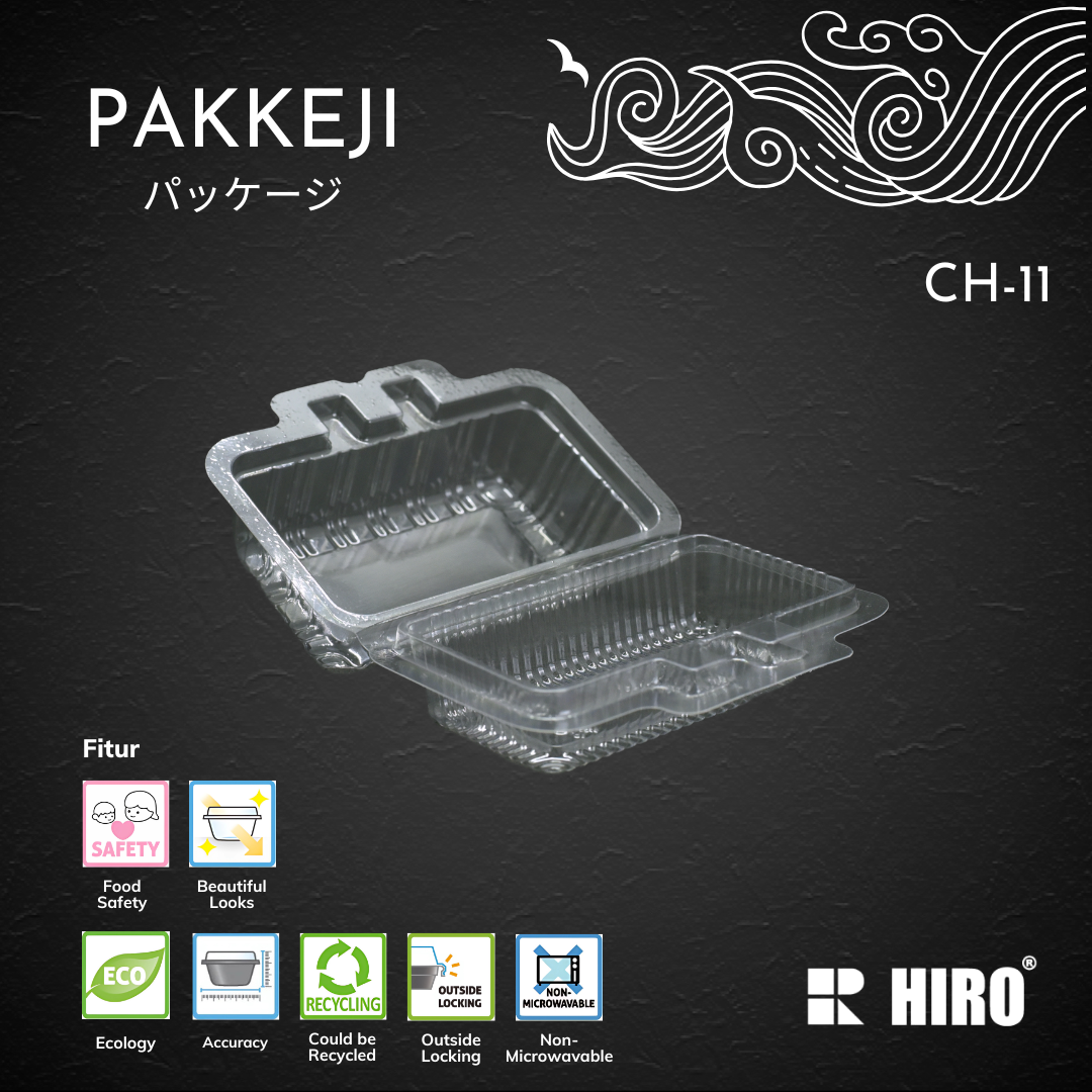SUSHI - CH-11 TRANSPARENT - HIRO FOOD - Gambar 2