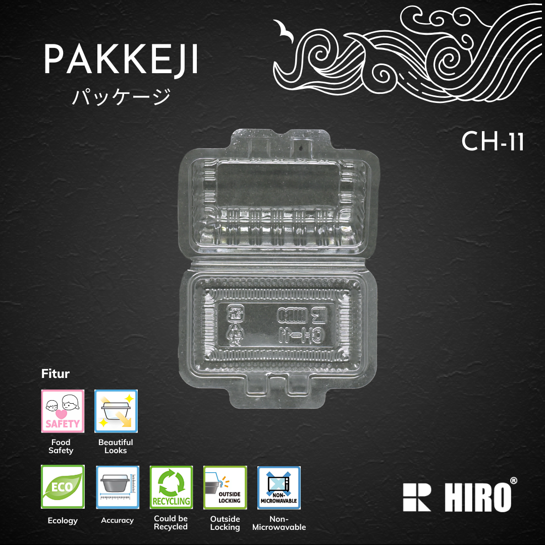 SUSHI - CH-11 TRANSPARENT - HIRO FOOD - Gambar 3
