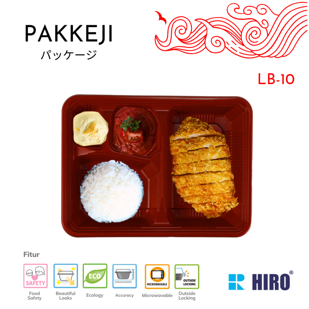 LUNCH BOX – LB-10 R&B – HIRO FOOD