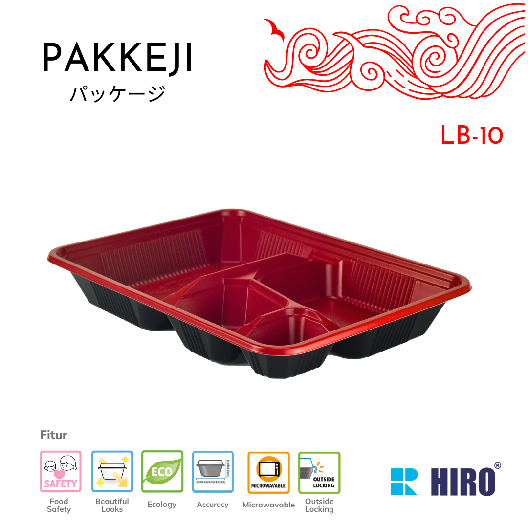 LUNCH BOX – LB-10 R&B – HIRO FOOD