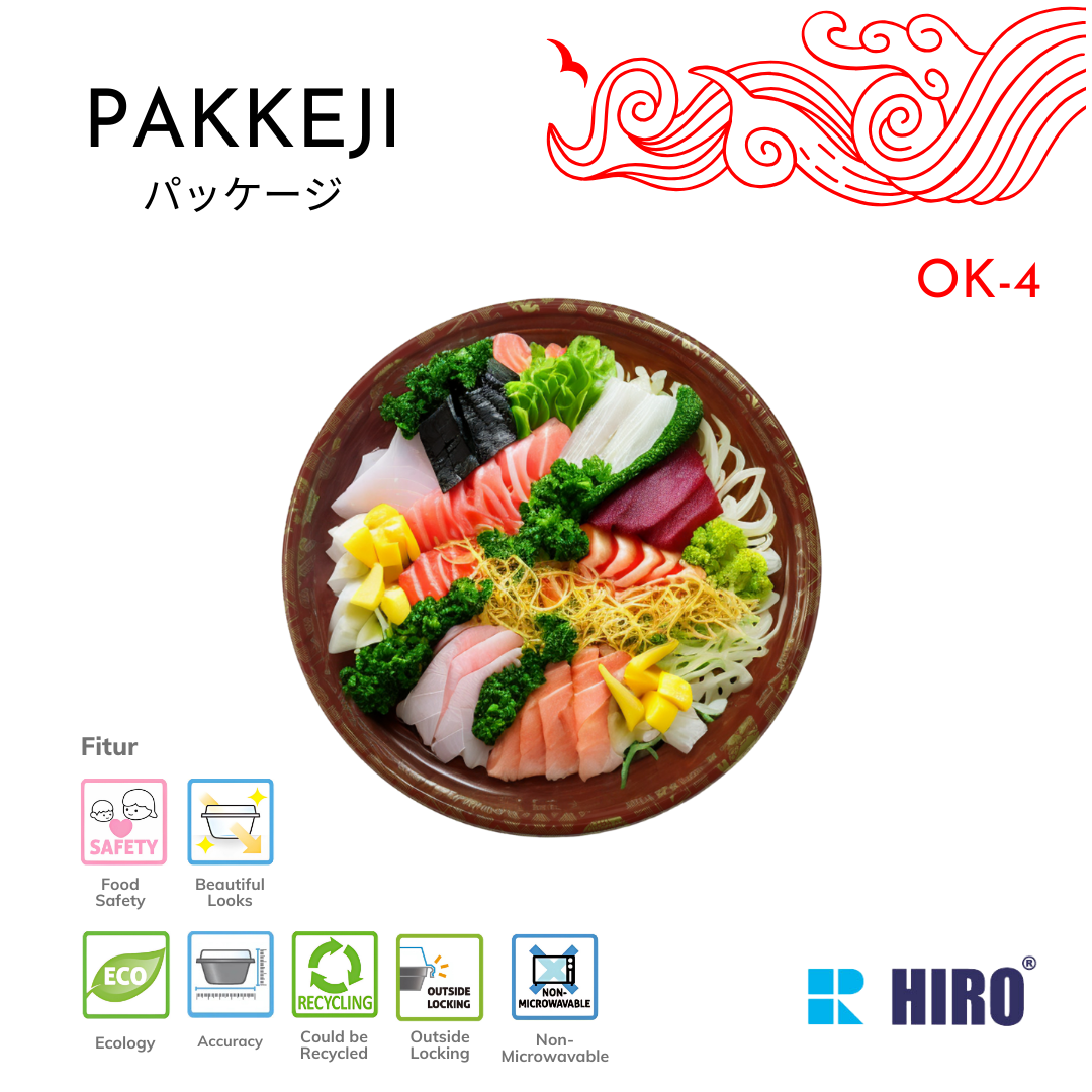 SUSHI PLATTERS - OK-4 CHINA - HIRO FOOD - Gambar 4