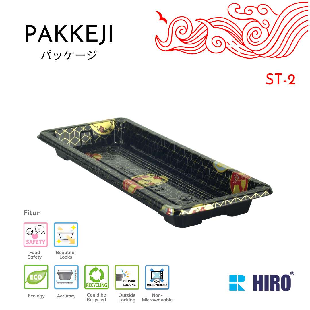 SUSHI TRAY - ST-2 SAKURA - HIRO FOOD - Gambar 2