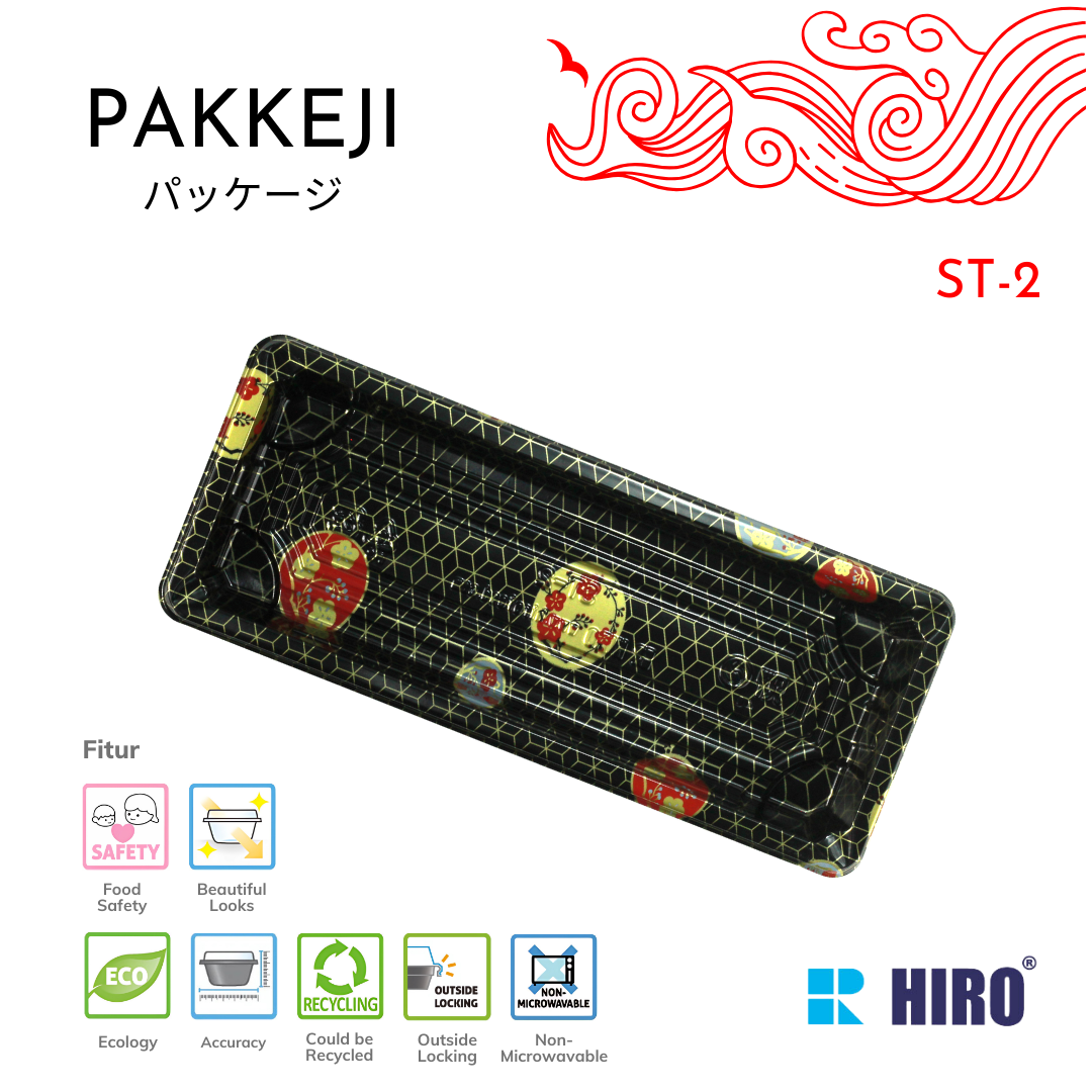 SUSHI TRAY - ST-2 SAKURA - HIRO FOOD - Gambar 3