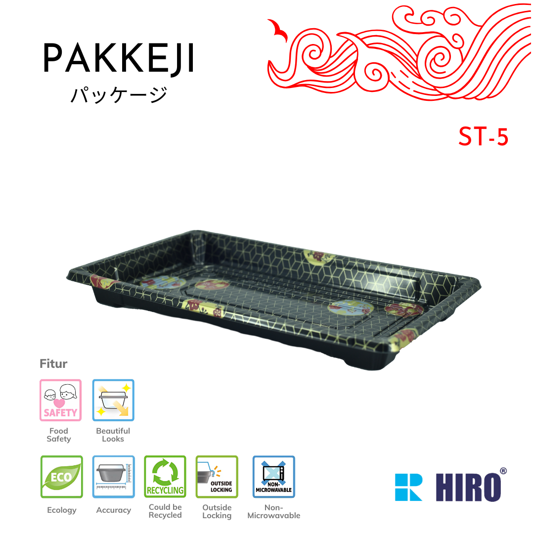 SUSHI TRAY - ST-5 SAKURA - HIRO FOOD - Gambar 3